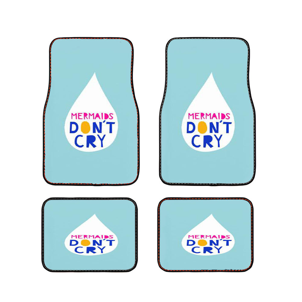 Mermaids Dont Cry Car Floor Mats Accessories