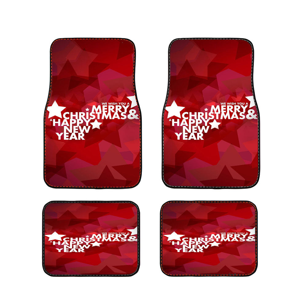 Merry Christmas Car Floor Mats Accessories