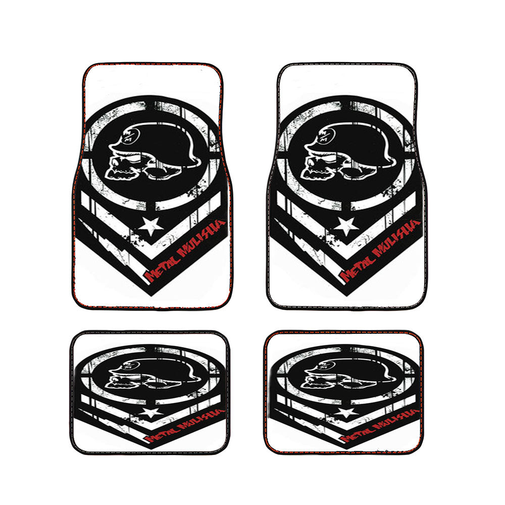 Metal Mulisha Black Logo Car Floor Mats Accessories