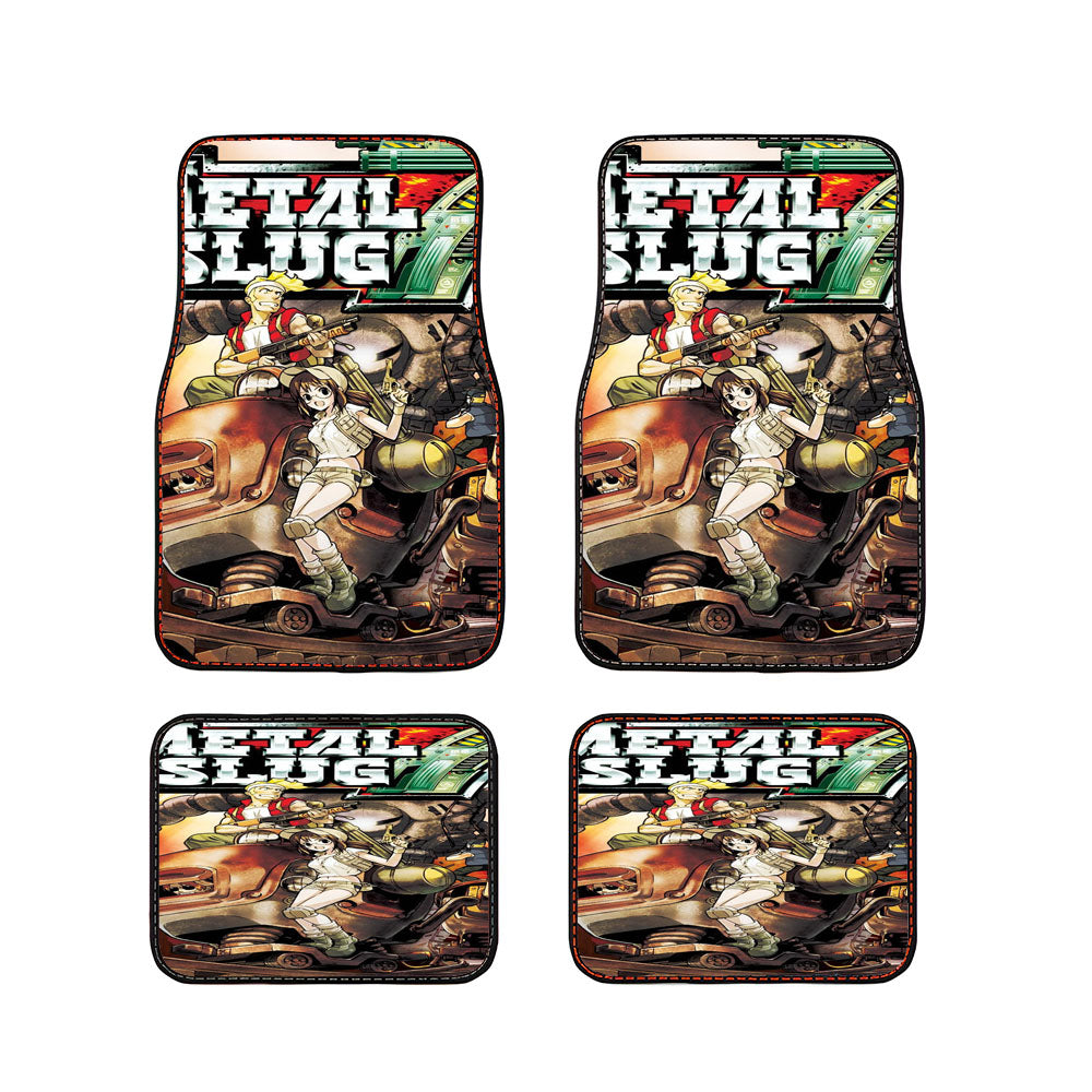 Metal Slug 7 Vintage Game Car Floor Mats Accessories