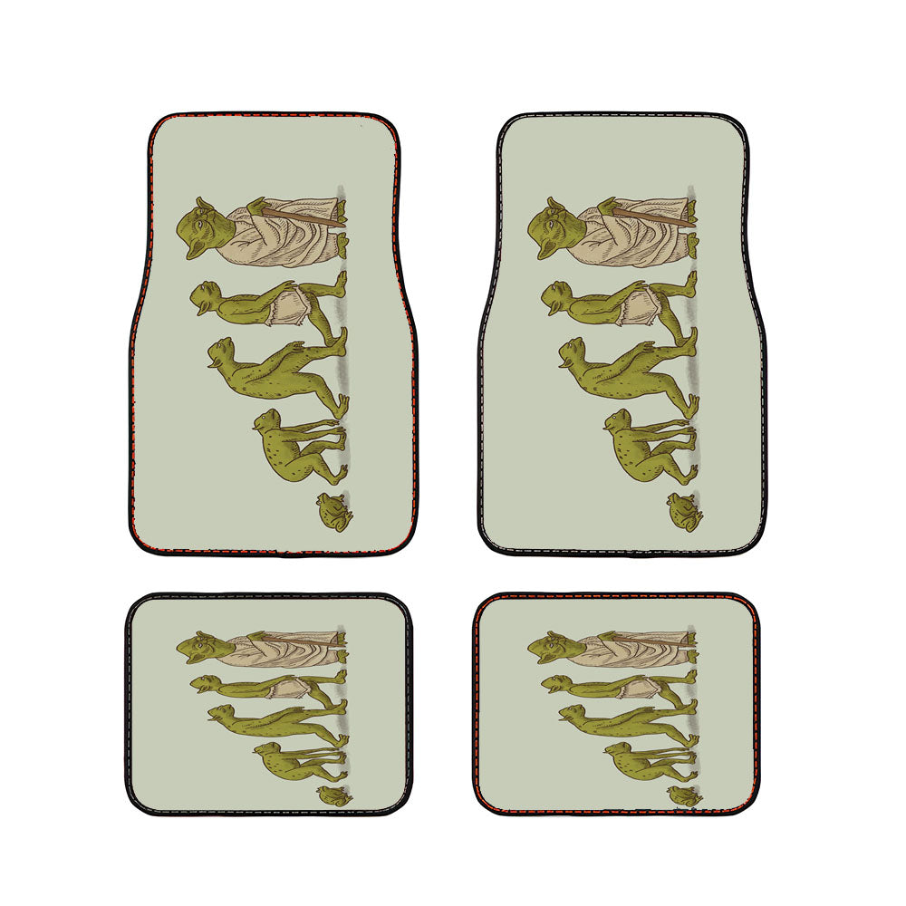 Metamorphosis Of Yoda Car Floor Mats Accessories