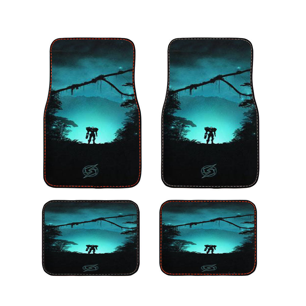 Metroid Standing Car Floor Mats Accessories
