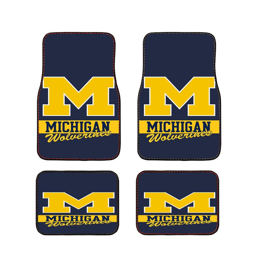 Michigan Wolverines Car Floor Mats Accessories