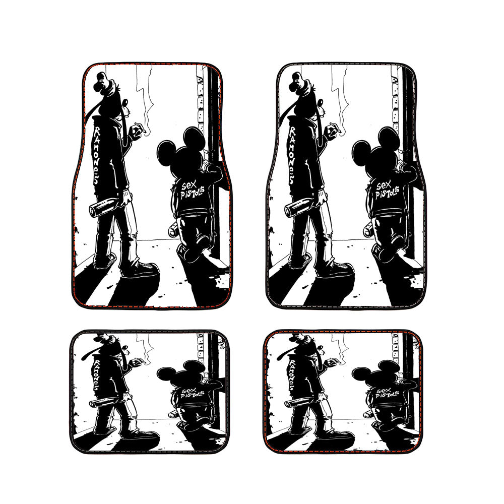 Mickey And Goofy Car Floor Mats Accessories
