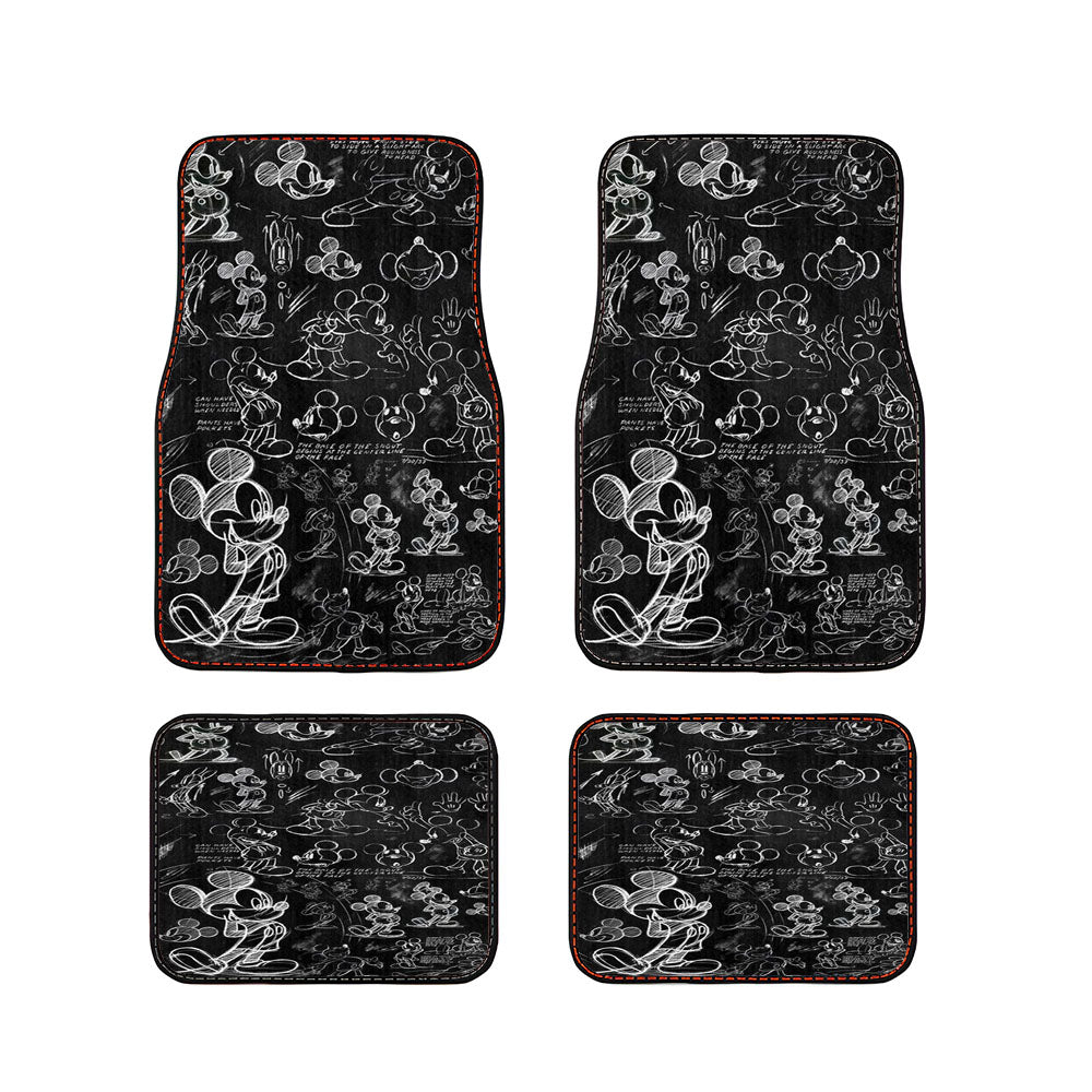 Mickey Mouse Car Floor Mats Accessories