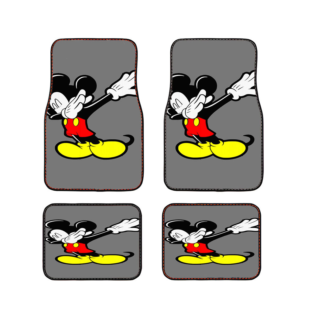 Mickey Mouse Dabbing Car Floor Mats Accessories