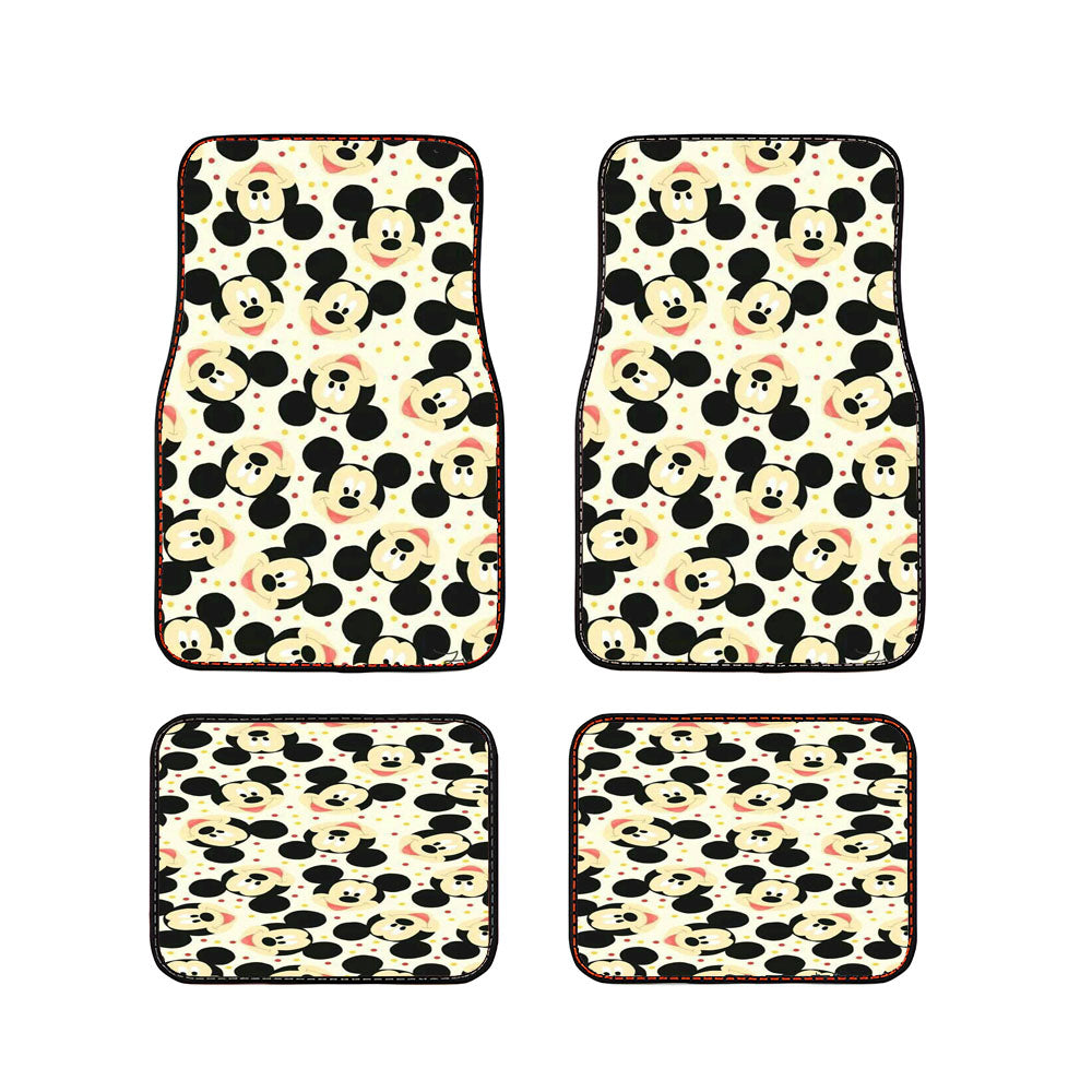 Mickey Mouse Disney Pattern Car Floor Mats Accessories