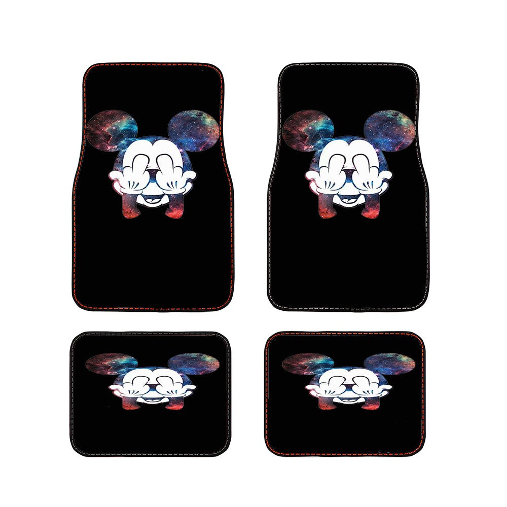 Mickey Mouse Galaxy Car Floor Mats Accessories