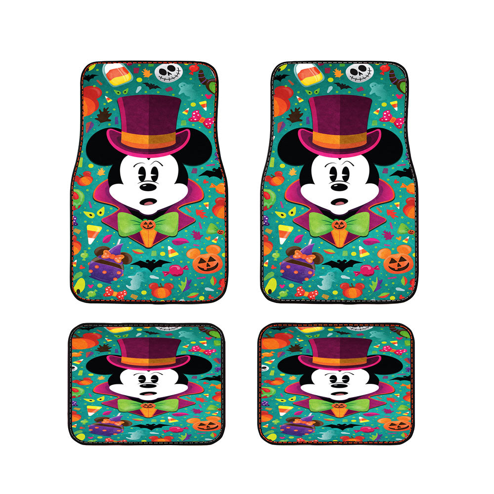 Mickey Mouse Halloween Car Floor Mats Accessories