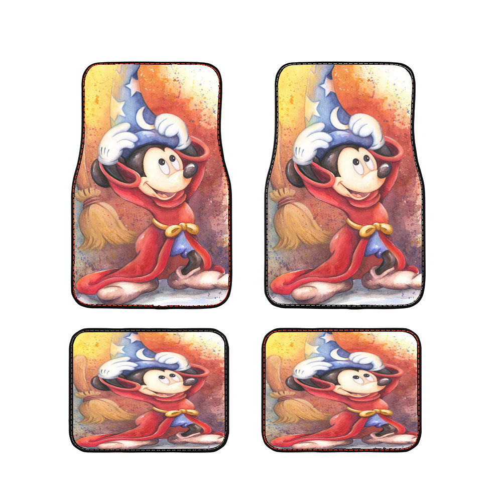 Mickey The Witcher Car Floor Mats Accessories