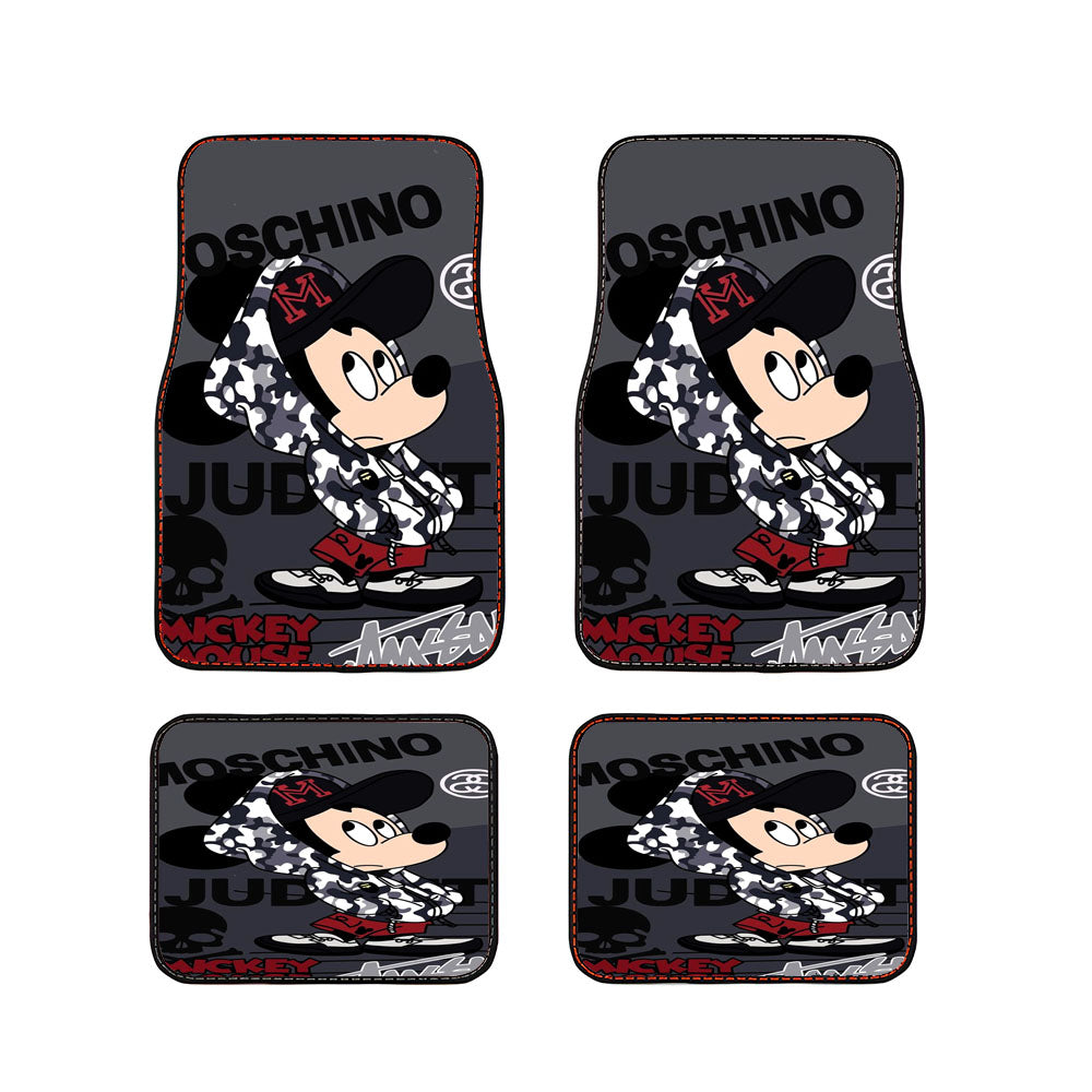 Mickeye Mouse Moschino Car Floor Mats Accessories