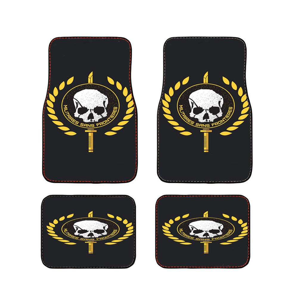 Militaires Sans Frontieres Logo Car Floor Mats Accessories