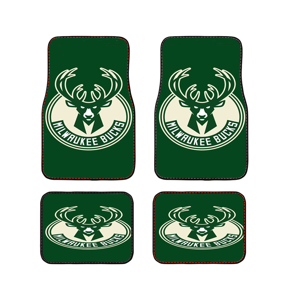 Milwaukee Bucks Car Floor Mats Accessories