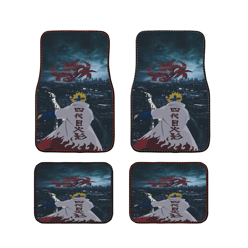Minato Vs Kyuubi Car Floor Mats Accessories