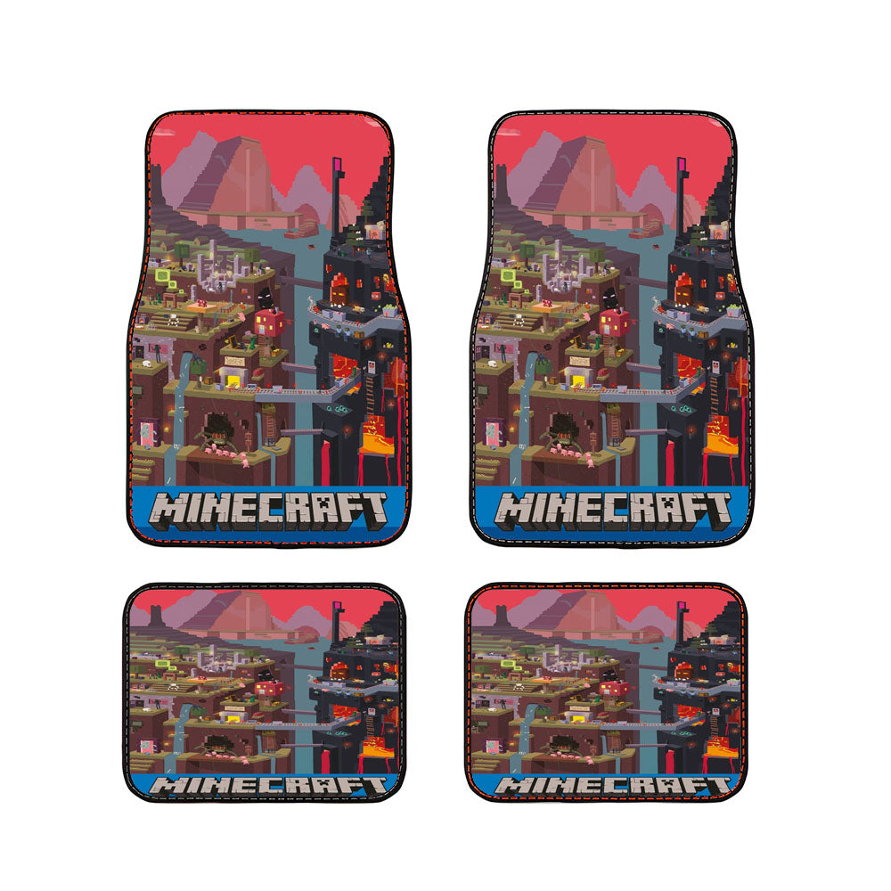 Minecraft Creative Car Floor Mats Accessories