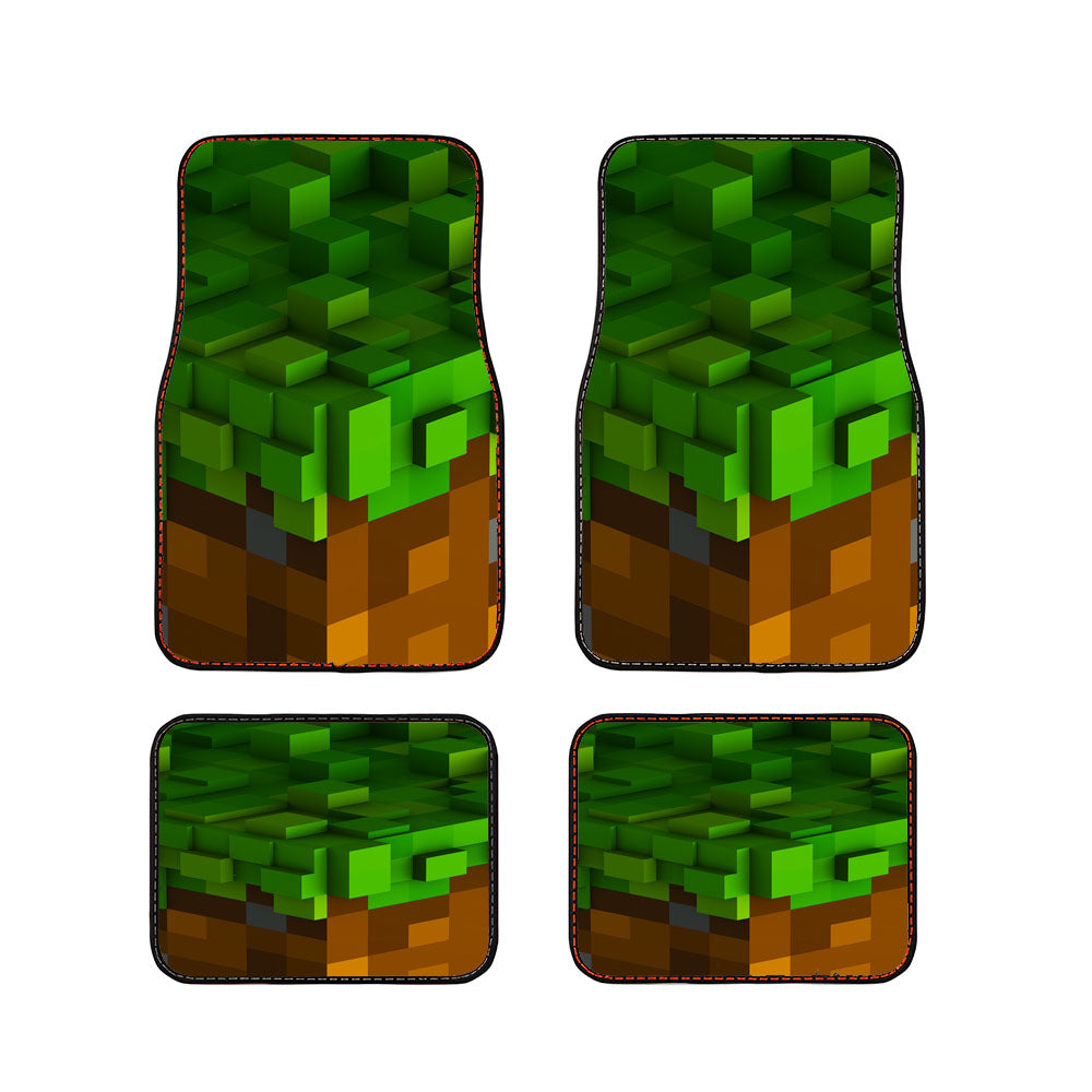 Minecraft Cuboids Car Floor Mats Accessories