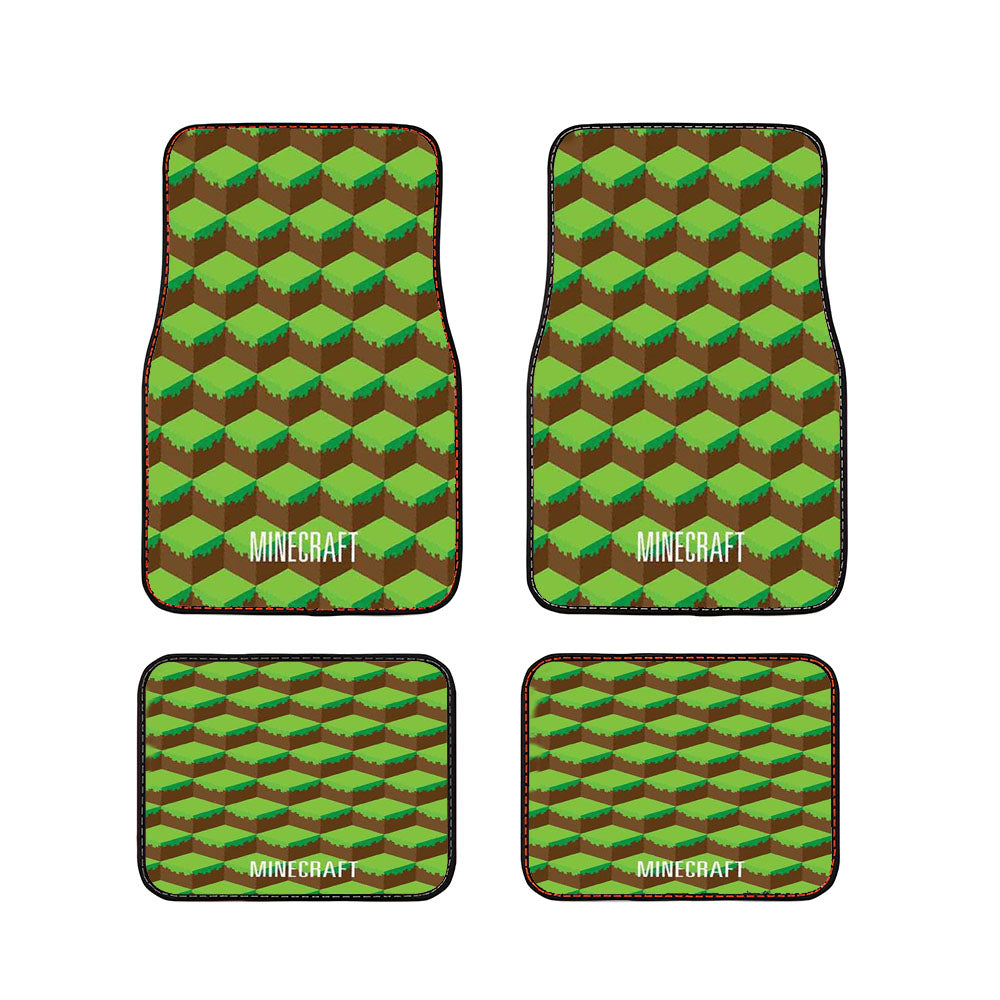 Minecraft Land Car Floor Mats Accessories