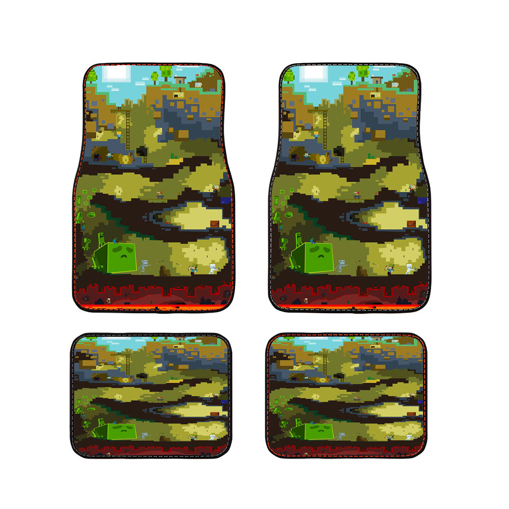 Minecraft Mobile Car Floor Mats Accessories