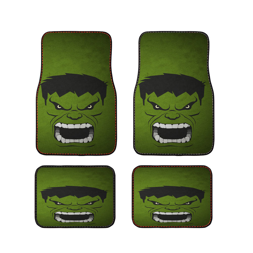 Minimalist Grunge Hulk Car Floor Mats Accessories