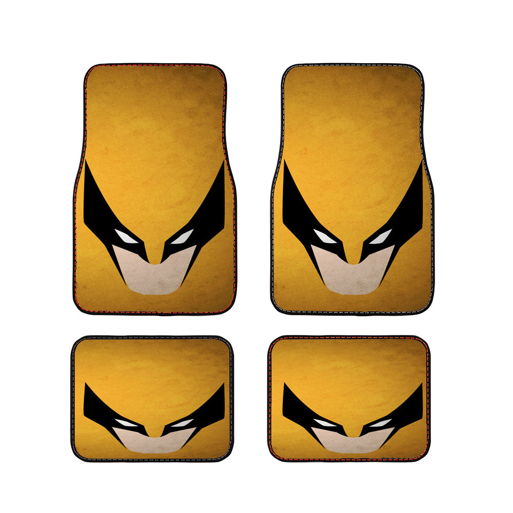 Minimalist Grunge Wolverine Car Floor Mats Accessories