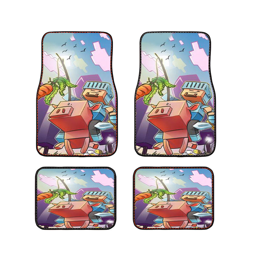Mining Craft World Car Floor Mats Accessories