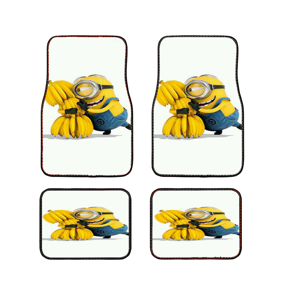 Minion Banana Car Floor Mats Accessories