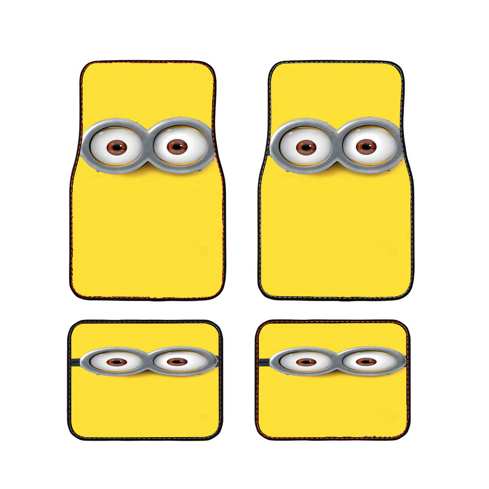 Minion Eyes D Car Floor Mats Accessories