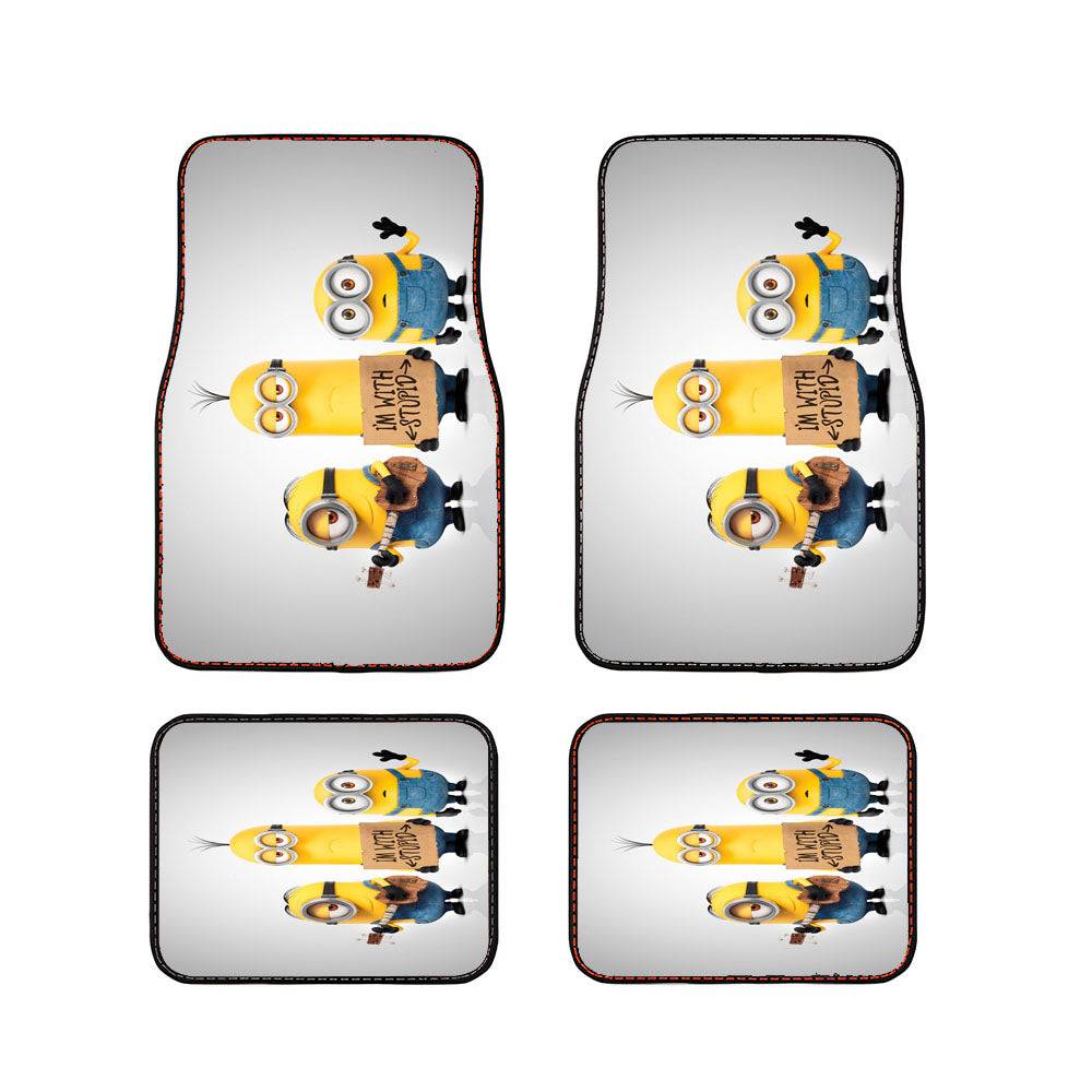 Minions 01 Car Floor Mats Accessories