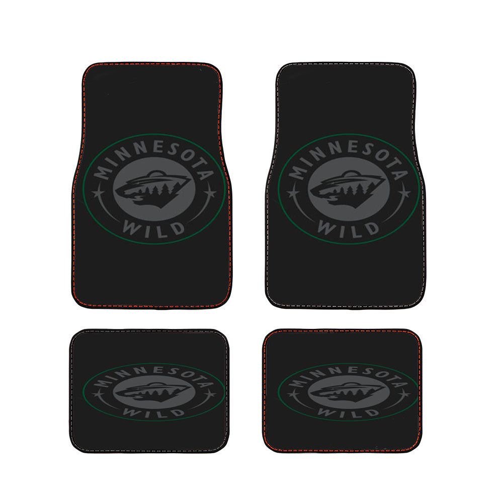 Minnesota Wild Black Car Floor Mats Accessories
