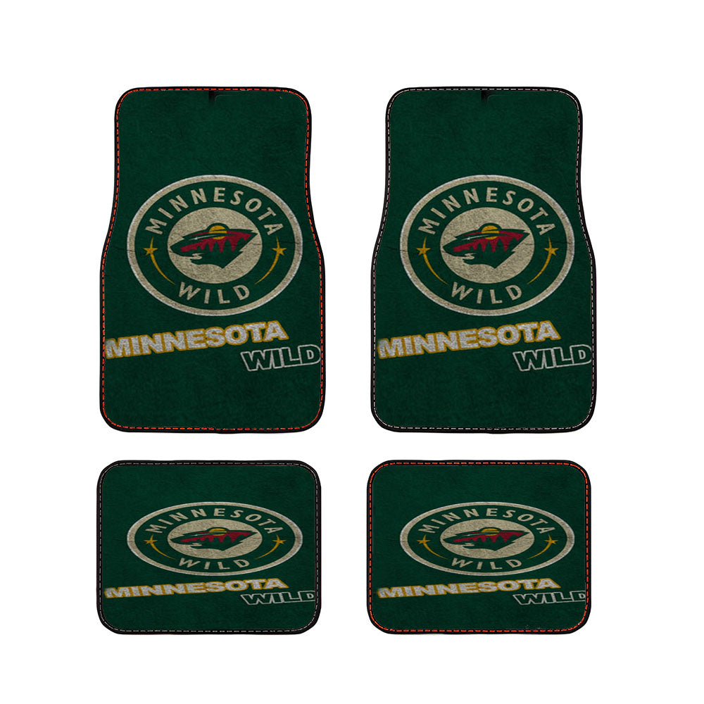 Minnesota Wild Green Car Floor Mats Accessories