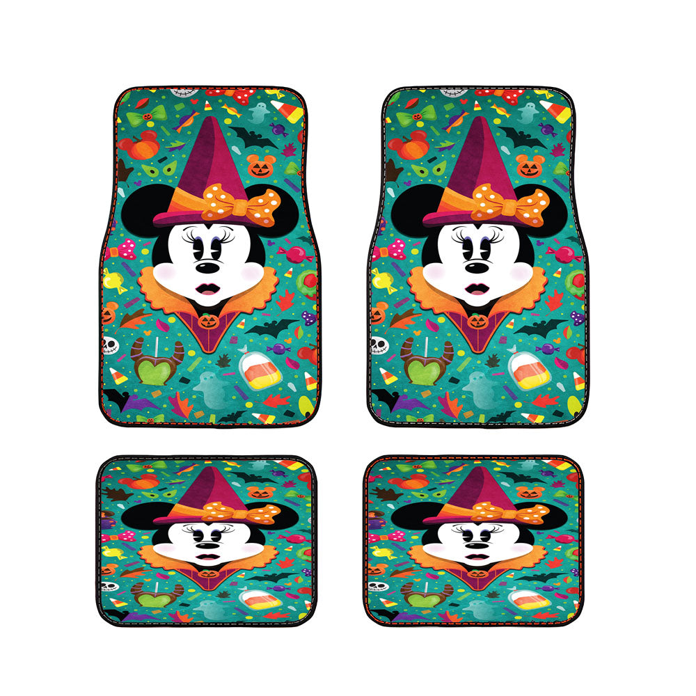 Minnie Mouse Halloween Car Floor Mats Accessories