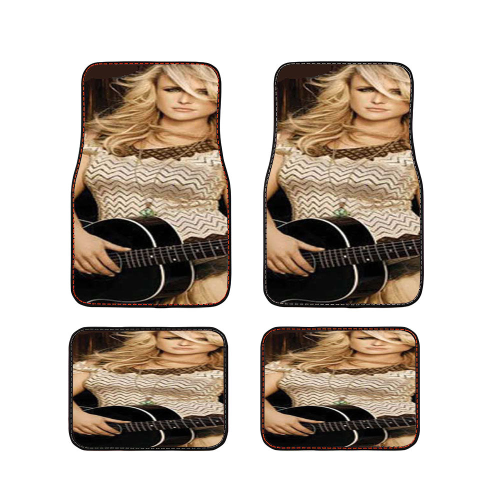 Miranda Lambert Guitar Car Floor Mats Accessories