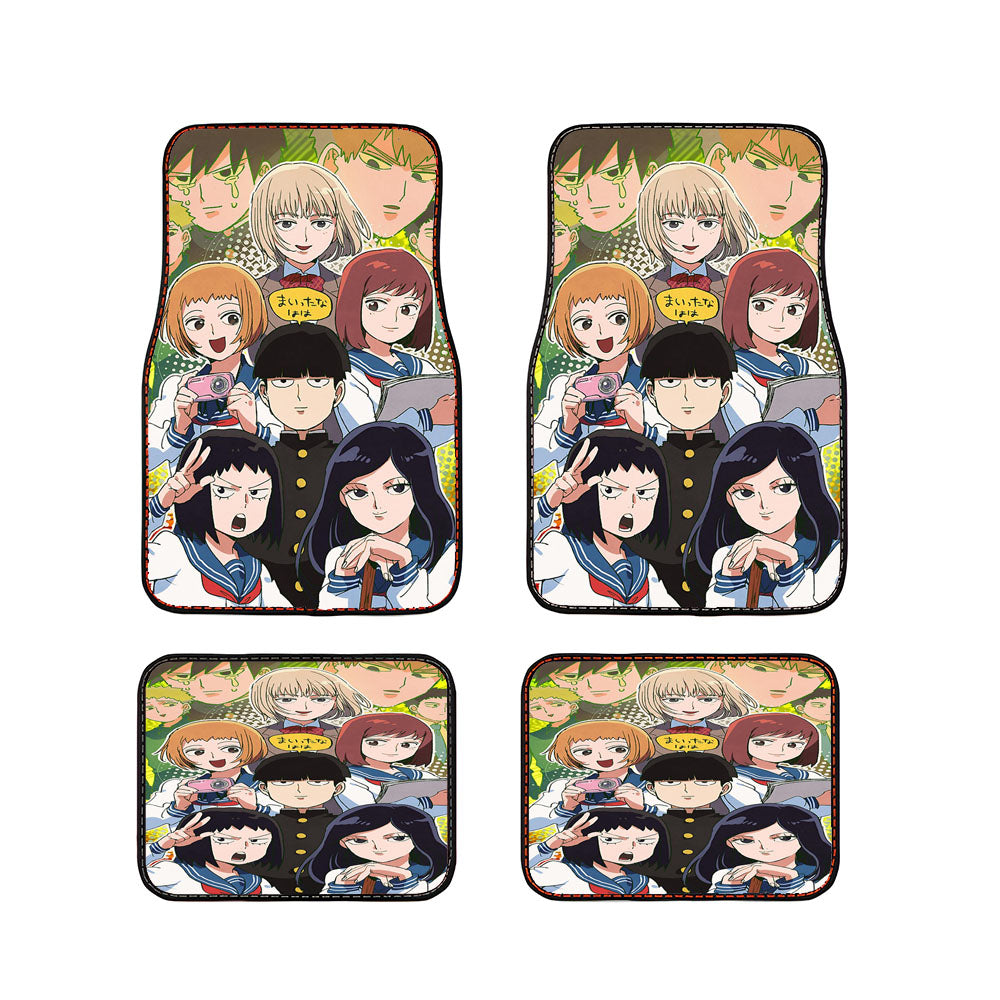 Mob Psycho 100 Car Floor Mats Accessories