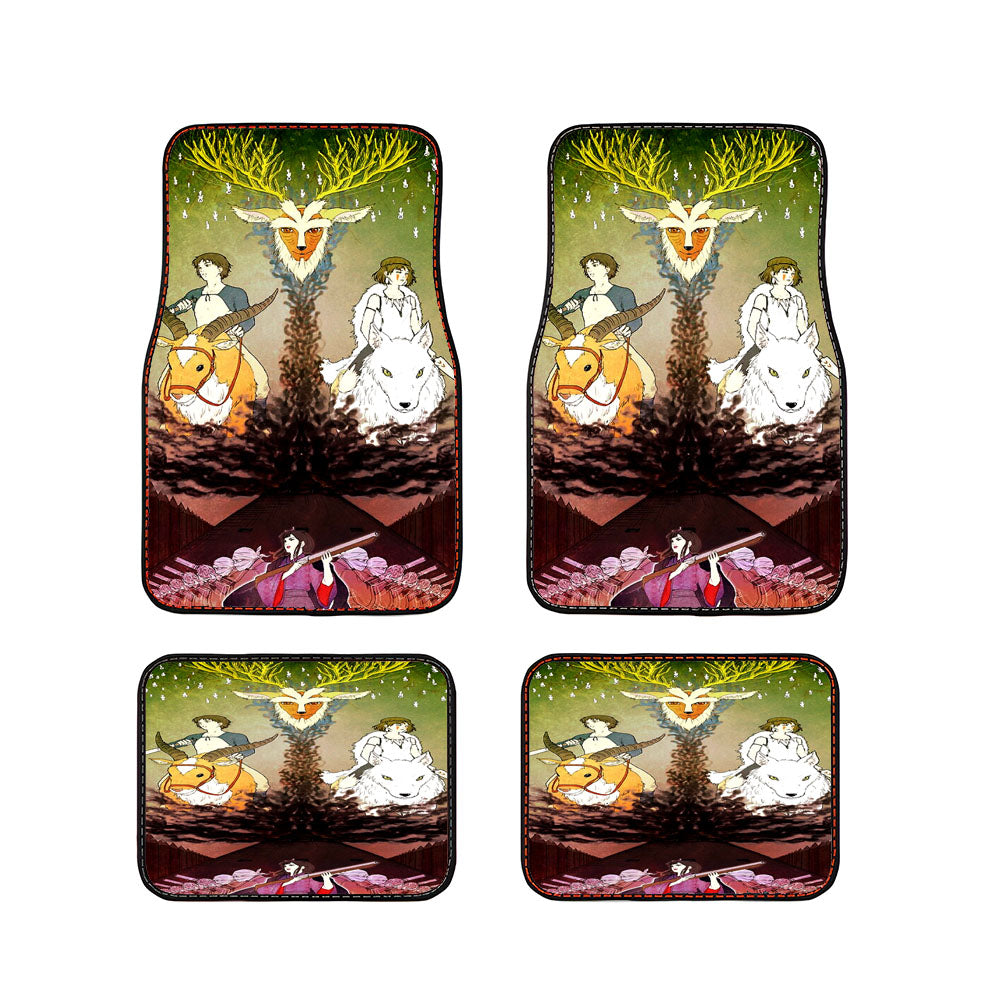 Mononoke Hime Car Floor Mats Accessories