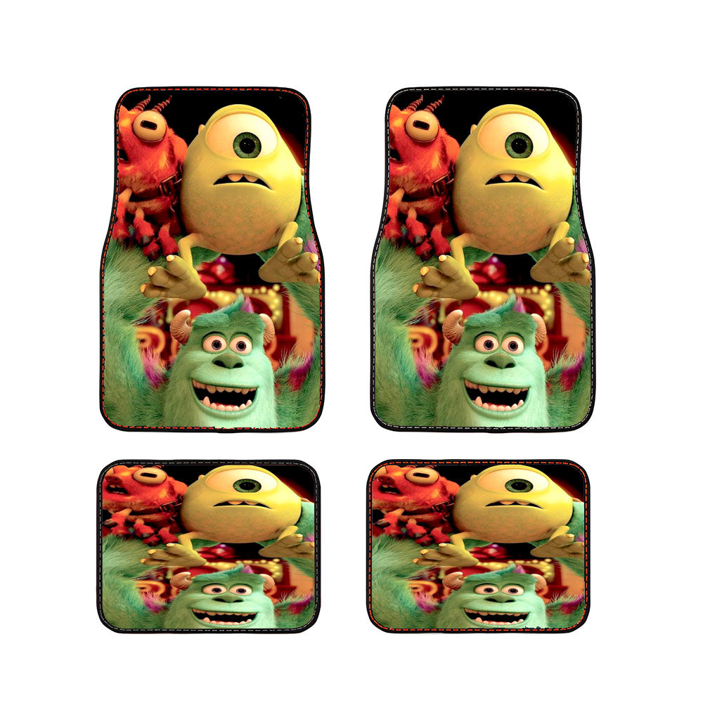 Monster Universal Dolls Christmas Car Floor Mats Accessories