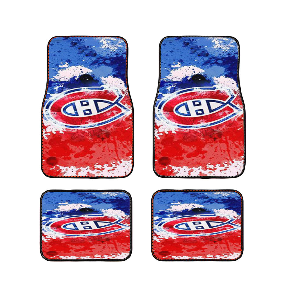 Montreal Canadiens Logo Car Floor Mats Accessories