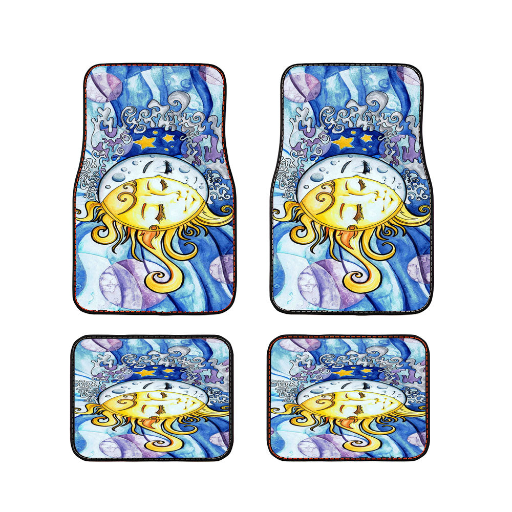 Moon And Sun Car Floor Mats Accessories
