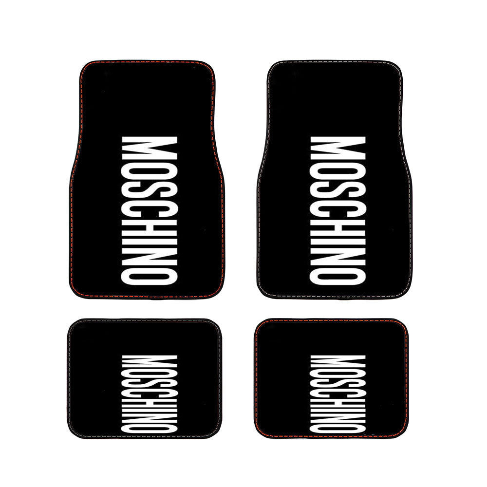 Moschino Text Car Floor Mats Accessories