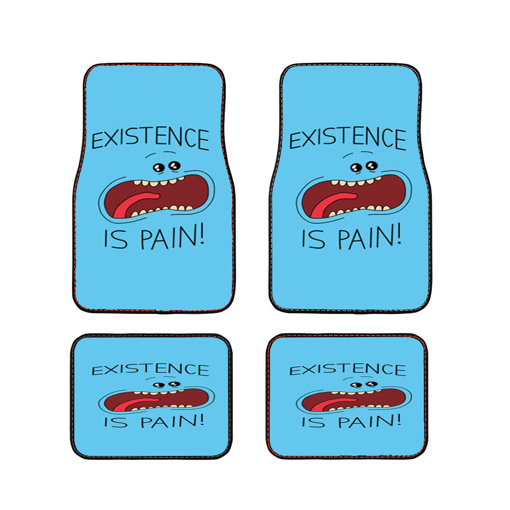 Mr Meeseeks Car Floor Mats Accessories