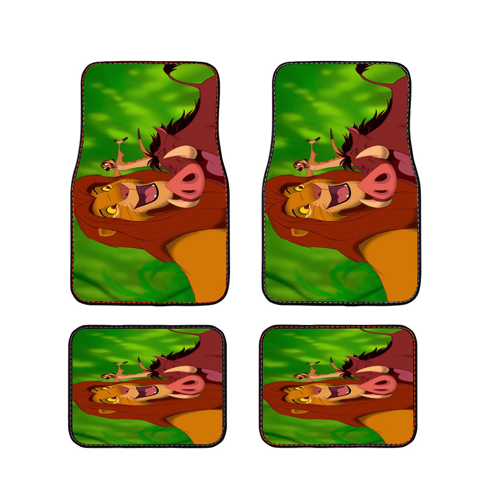 Mufasa And Friends The Lion King Car Floor Mats Accessories