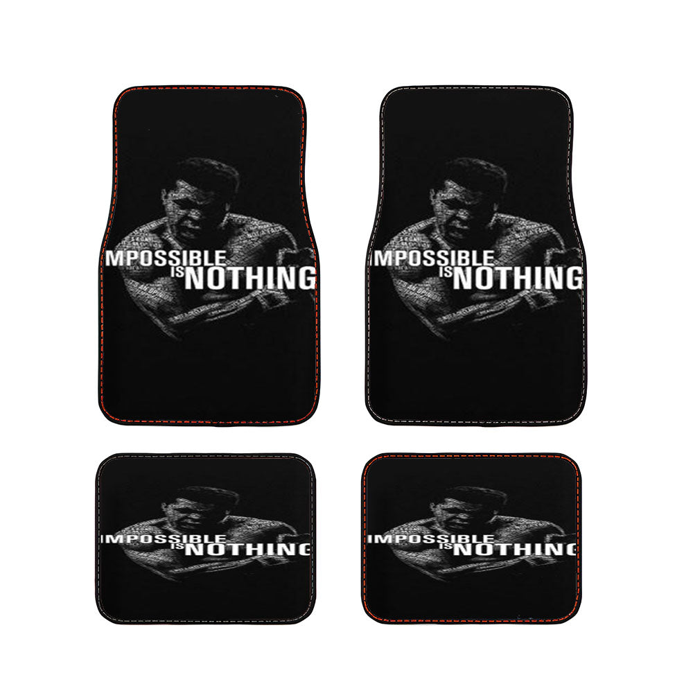 Muhammad Ali Quotes Car Floor Mats Accessories