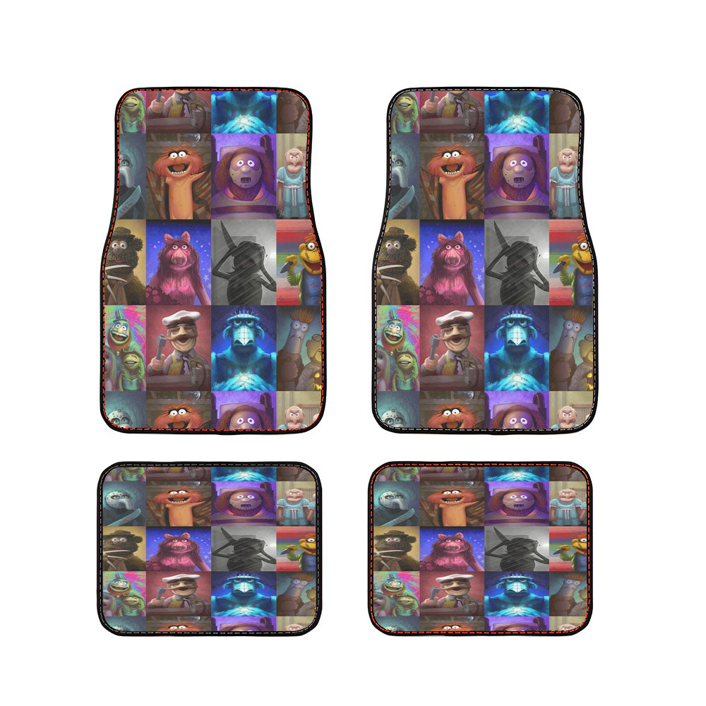Muppet Collages Characters Car Floor Mats Accessories