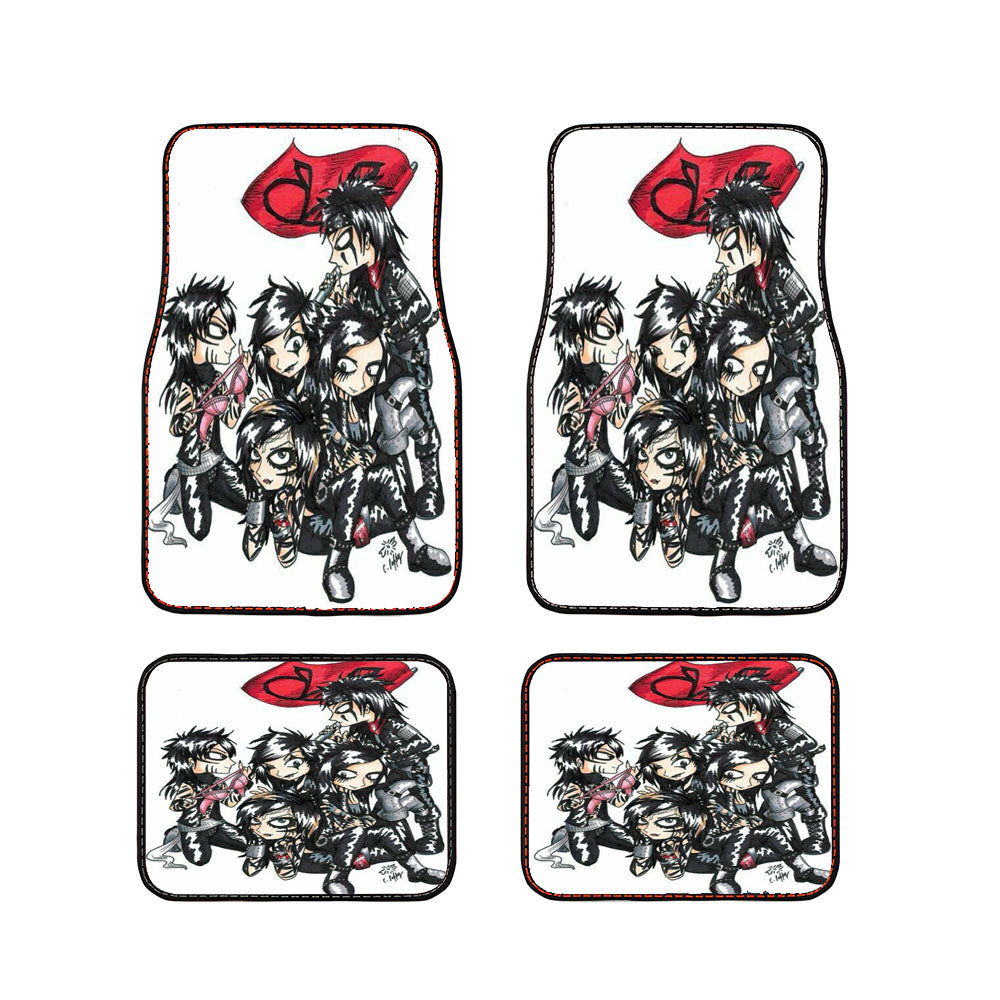 My Chemical Romance Gotic Car Floor Mats Accessories