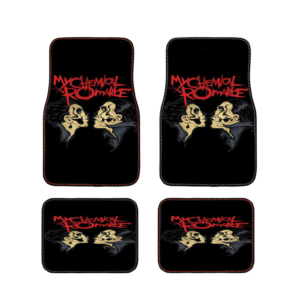 My Chemical Romance Kisses Logo Car Floor Mats Accessories