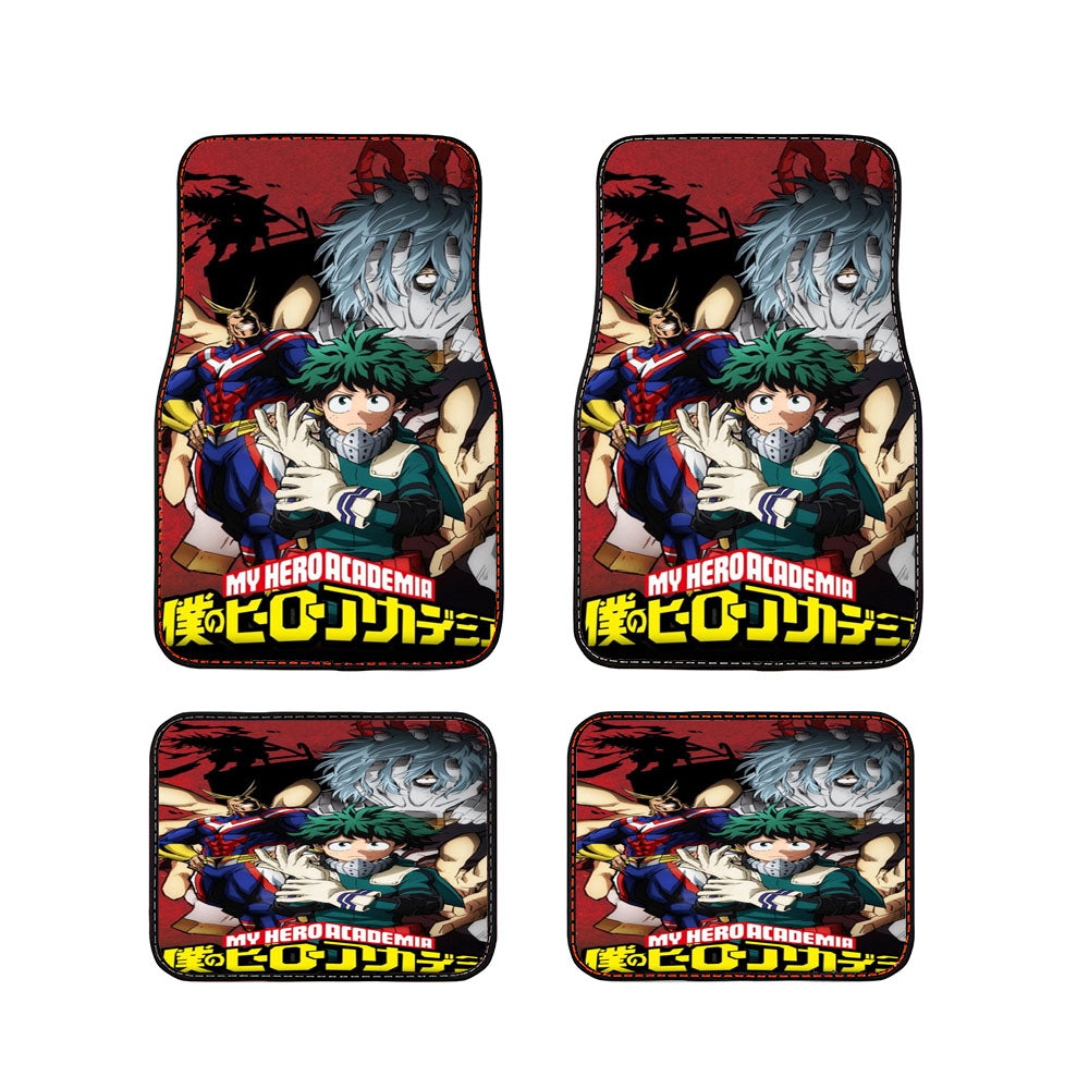 My Hero Academia Anime Cover Car Floor Mats Accessories
