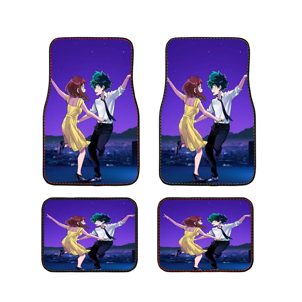 My Hero Academia Dancing Car Floor Mats Accessories