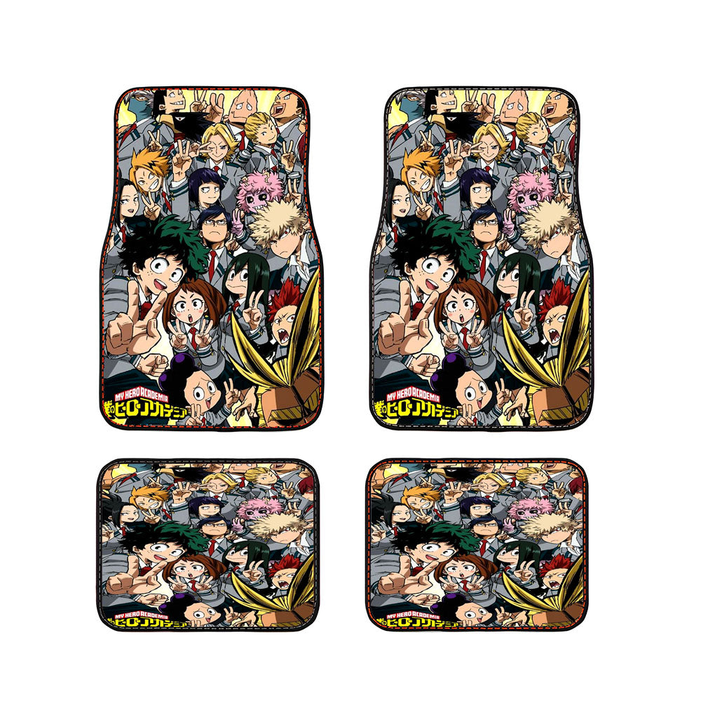 My Hero Academia Season Car Floor Mats Accessories