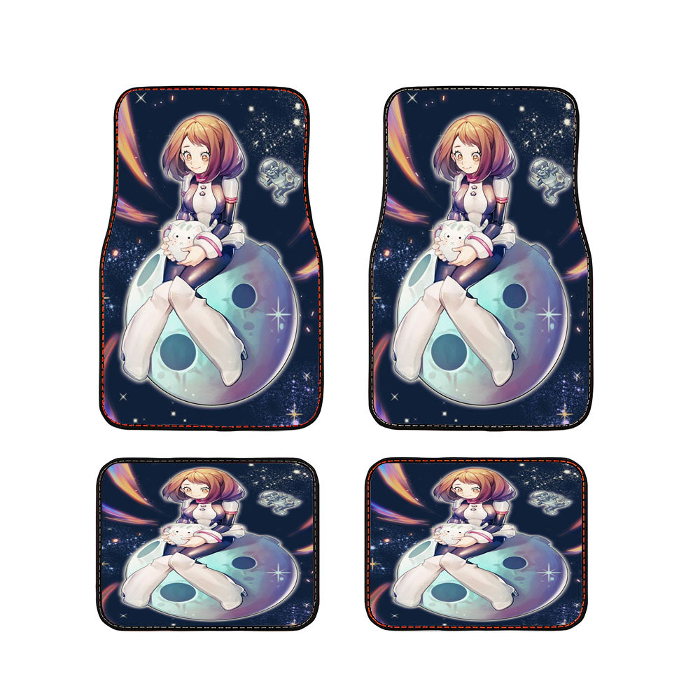 My Hero Academia Uraraka Space Car Floor Mats Accessories