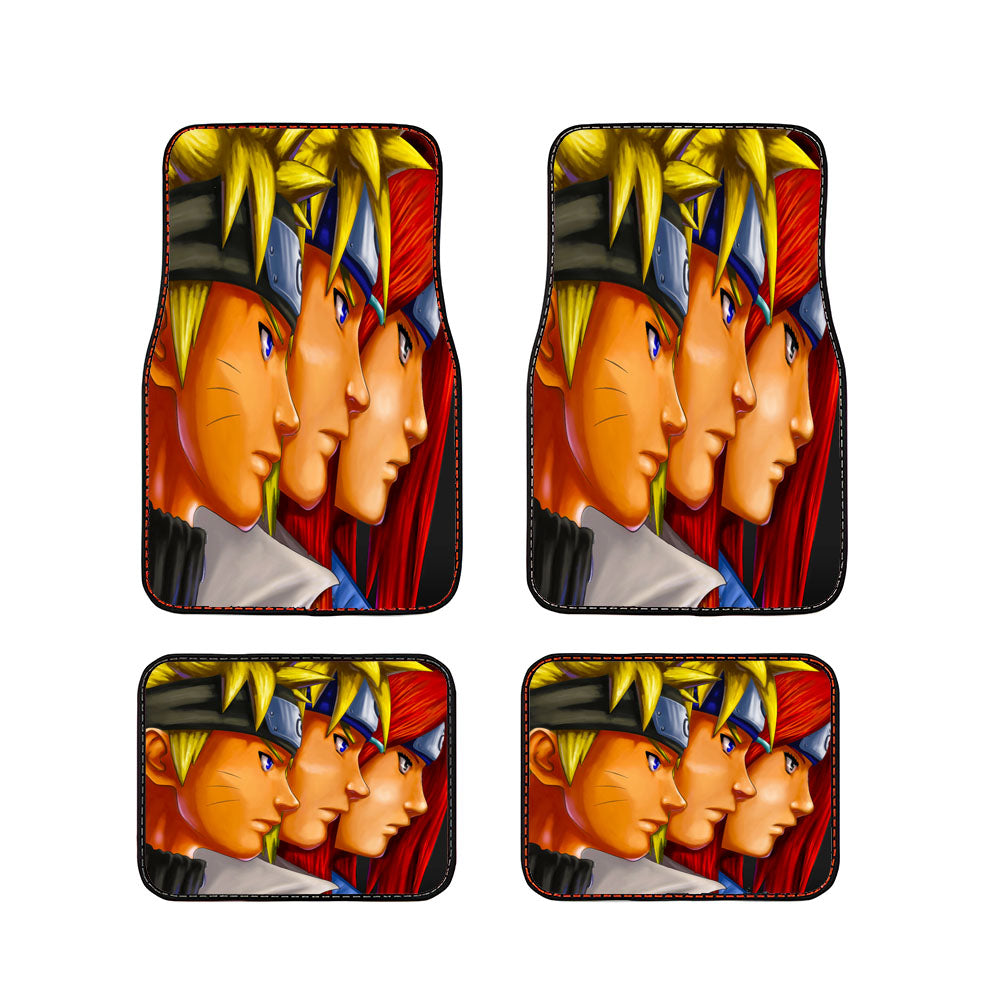 Naruto Big Family Car Floor Mats Accessories