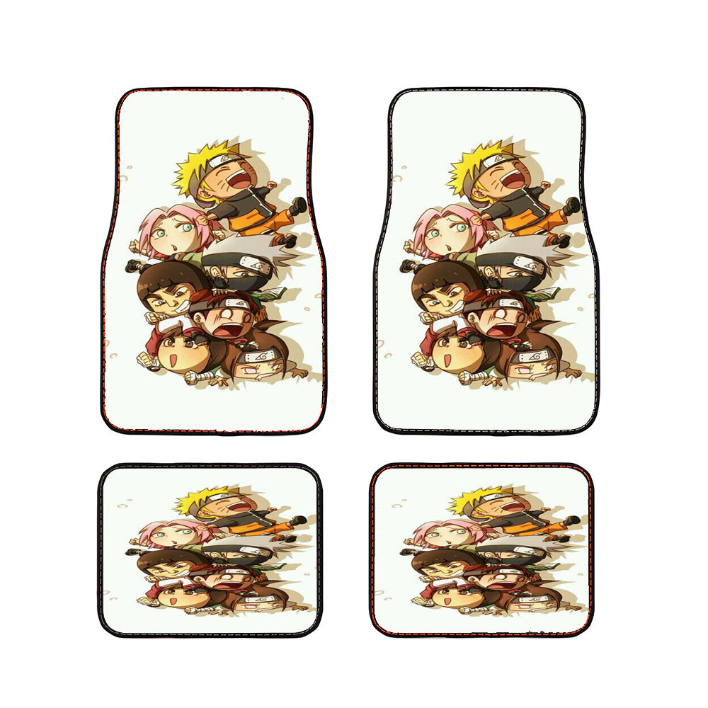 Naruto Cartoon Car Floor Mats Accessories
